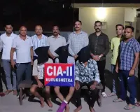 कुरुक्षेत्र में CIA ने तीन बदमाशों को दबोचा:दुकान में लूटपाट, फायरिंग कर हुए थे फरार