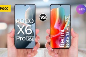 POCO X6 Pro Vs REDMI Note 13 Pro: दोनों 5G Smartphone में कौन सा सबसे बेहतर?