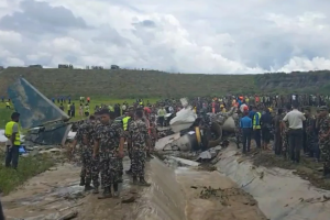 नेपाल के काठमांडू में हुआ दर्दनाक विमान हादसा , 18 की मौत